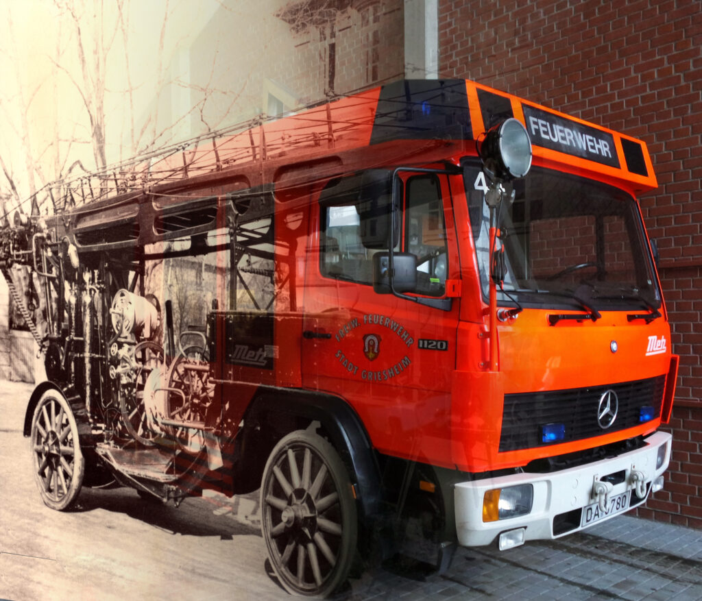 Meilenstein: Löschfahrzeug 16-12 (LF 16-12), Baujahr 1991