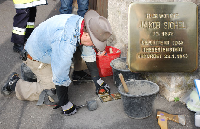 Stolperstein für Jakob Sichel